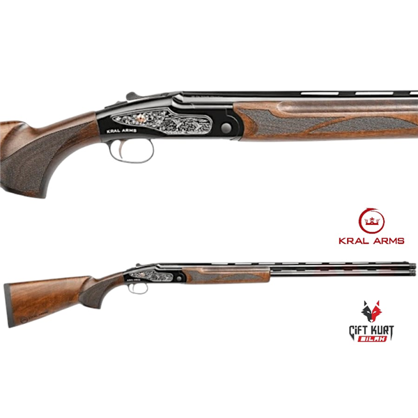 Kral Arms ST-500 Siyah Süperpoze Yivsiz Av Tüfeği (Ejektörlü)